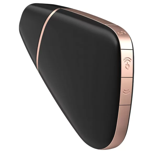 Satisfyer Love Triangle - succhia clitoride a onde d’aria smart - nero