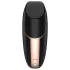 Satisfyer Love Triangle - succhia clitoride a onde d’aria smart - nero