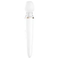   Satisfyer Double Wand-er - massaggiatore vibrante intelligente - bianco
