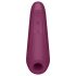 Satisfyer Curvy 1+ - stimolatore clitorideo onde d’aria smart - rosso