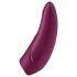 Satisfyer Curvy 1+ - stimolatore clitorideo onde d’aria smart - rosso