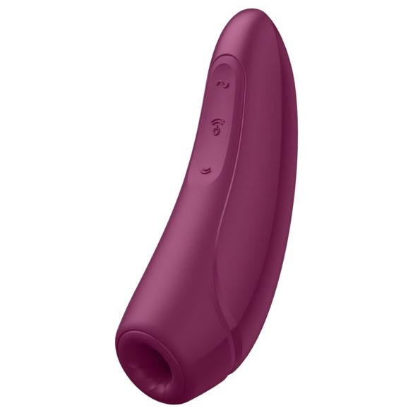 Satisfyer Curvy 1+ - stimolatore clitorideo onde d’aria smart - rosso