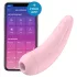 Satisfyer Curvy 2+ - stimolatore clitoride onde d’aria smart - rosa