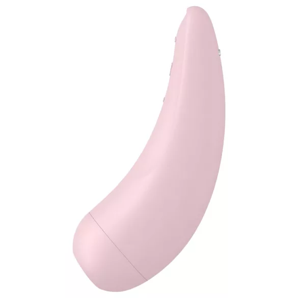 Satisfyer Curvy 2+ - stimolatore clitoride onde d’aria smart - rosa
