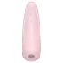 Satisfyer Curvy 2+ - stimolatore clitoride onde d’aria smart - rosa
