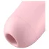 Satisfyer Curvy 2+ - stimolatore clitoride onde d’aria smart - rosa