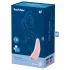 Satisfyer Curvy 2+ - stimolatore clitoride onde d’aria smart - rosa