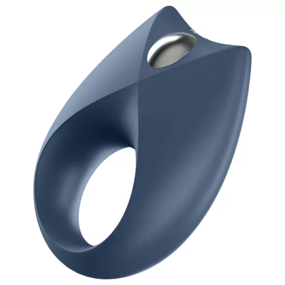 Satisfyer Royal One - anello vibrante per pene con controllo tramite app, per uomini (blu)