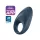 Satisfyer Mighty One - anello vibrante intelligente - silicone blu