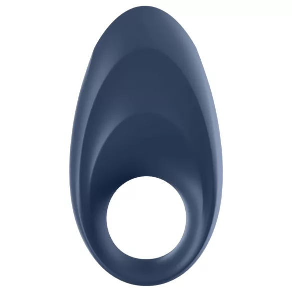 Satisfyer Mighty One - anello vibrante intelligente - silicone blu