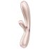 Satisfyer Hot Lover - vibratore intelligente - silicone - argento