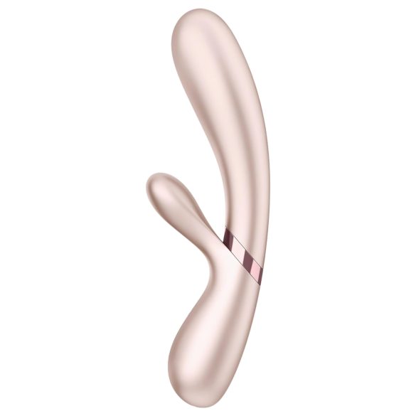 Satisfyer Hot Lover - vibratore intelligente - silicone - argento