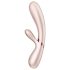 Satisfyer Hot Lover - vibratore intelligente - silicone - argento