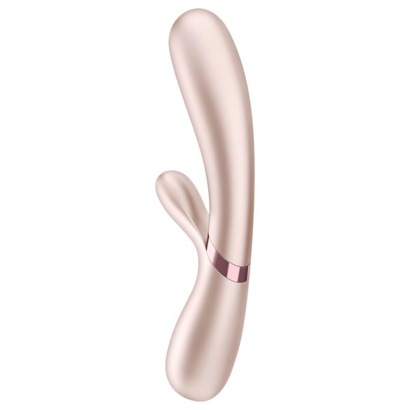 Satisfyer Hot Lover - vibratore intelligente - silicone - argento