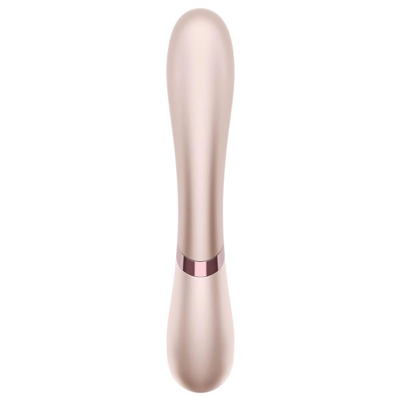 Satisfyer Hot Lover - vibratore intelligente - silicone - argento