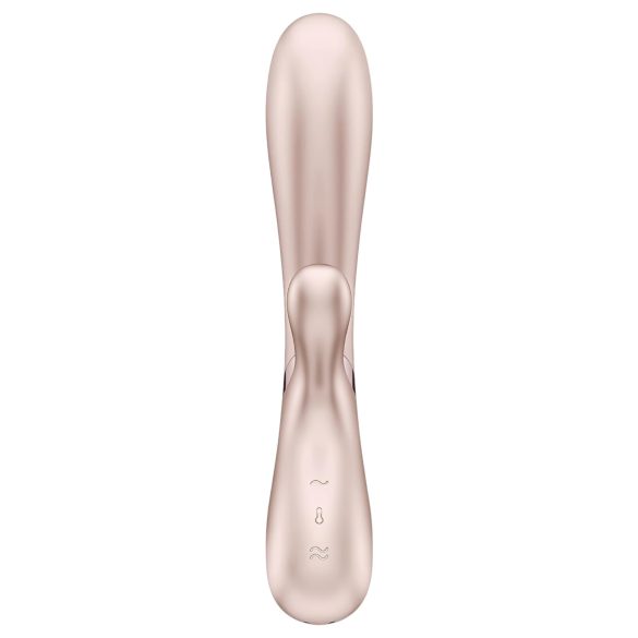 Satisfyer Hot Lover - vibratore intelligente - silicone - argento