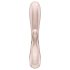 Satisfyer Hot Lover - vibratore intelligente - silicone - argento