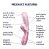Satisfyer Hot Lover - vibratore intelligente - silicone rosa