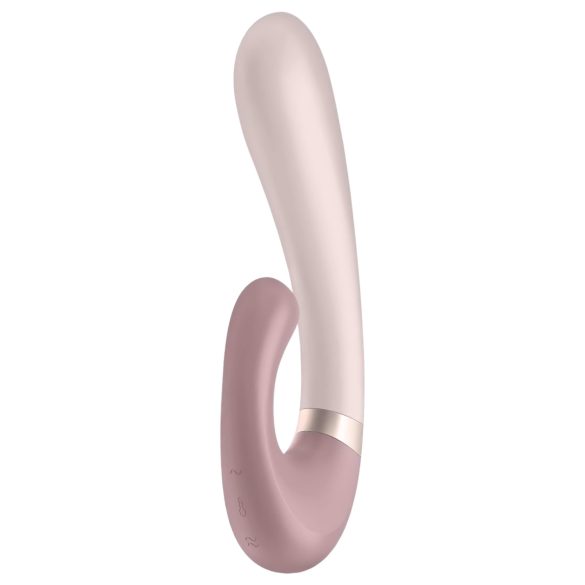 Satisfyer Heat Wave - vibratore con braccio riscaldante smart - beige