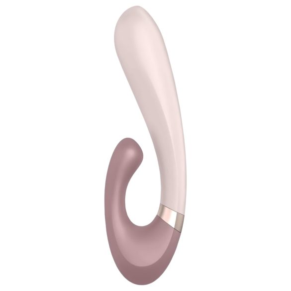 Satisfyer Heat Wave - vibratore con braccio riscaldante smart - beige