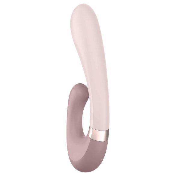 Satisfyer Heat Wave - vibratore con braccio riscaldante smart - beige
