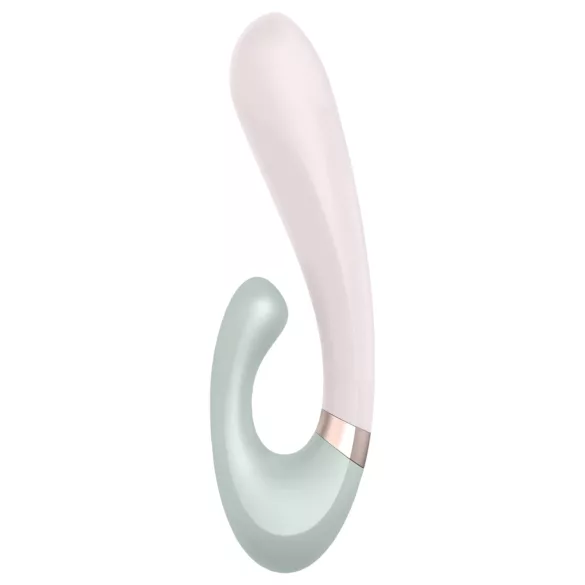 Satisfyer Heat Wave - Vibratore riscaldante controllato da app (menta)