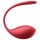 Satisfyer Shiny Petal - uovo vibrante rosso a controllo remoto