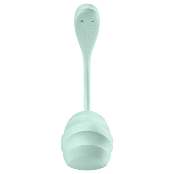 Satisfyer Smooth Petal - Ovulo vibrante controllato via app (verde)
