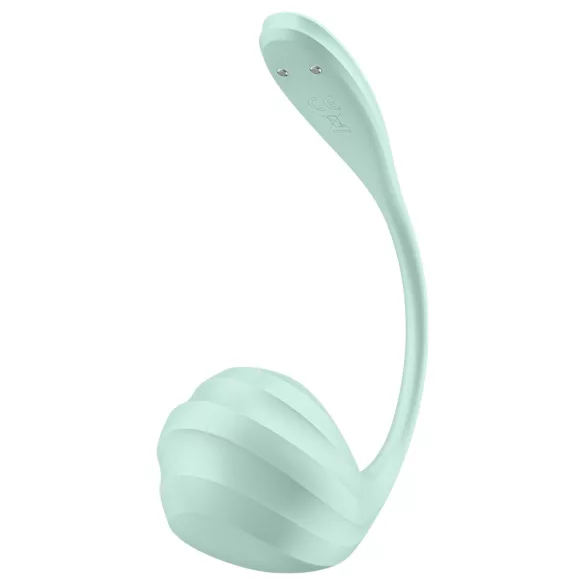 Satisfyer Smooth Petal - Ovulo vibrante controllato via app (verde)