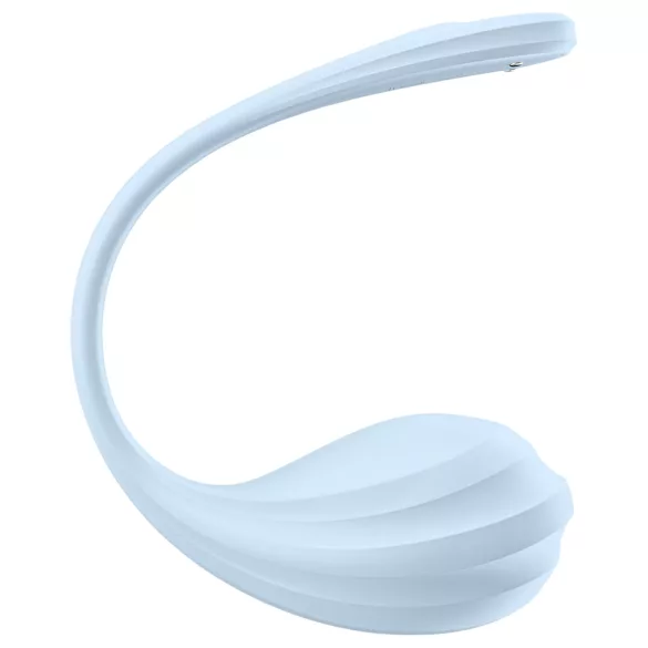 Satisfyer - ovetto vibrante telecomandato - liscio - silicone blu