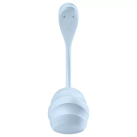 Satisfyer - ovetto vibrante telecomandato - liscio - silicone blu