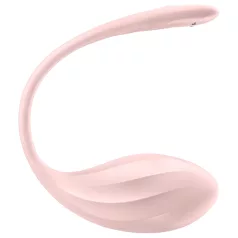   Satisfyer - ovetto vibrante wireless - superficie ondulata - rosa
