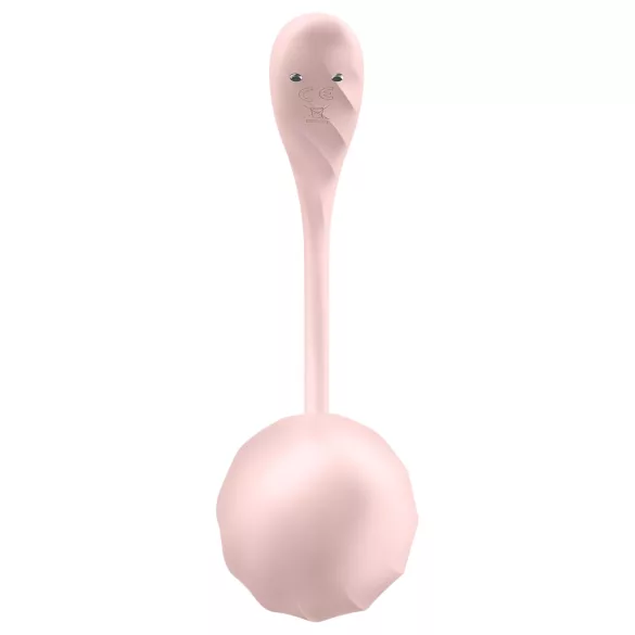 Satisfyer - ovetto vibrante wireless - superficie ondulata - rosa
