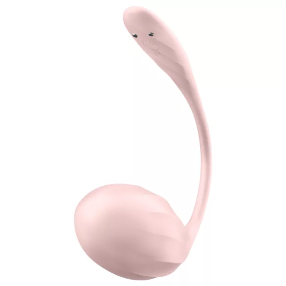 Satisfyer - ovetto vibrante wireless - superficie ondulata - rosa