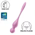 Satisfyer Love Birds 1 - Pallina vaginale vibrante con controllo via app (rosa)