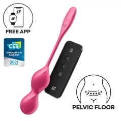   Satisfyer Love Birds 2 - Pallina geisha vibrante controllata tramite app (rosa)