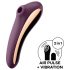Satisfyer Dual Kiss - 2in1 Vibratore Vaginale e Clitorideo (Viola)