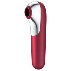   Satisfyer Dual Love - vibratore clitoride e vaginale smart - rosso