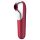 Satisfyer Dual Love - vibratore clitoride e vaginale smart - rosso