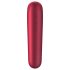 Satisfyer Dual Love - vibratore clitoride e vaginale smart - rosso