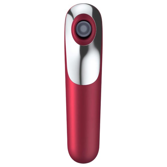 Satisfyer Dual Love - vibratore clitoride e vaginale smart - rosso
