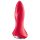 Satisfyer Rotator Plug 1 - vibratore anale perlato - silicone rosso
