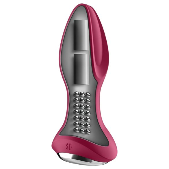 Satisfyer Rotator Plug 2 - vibratore anale rotante ricaricabile con perle