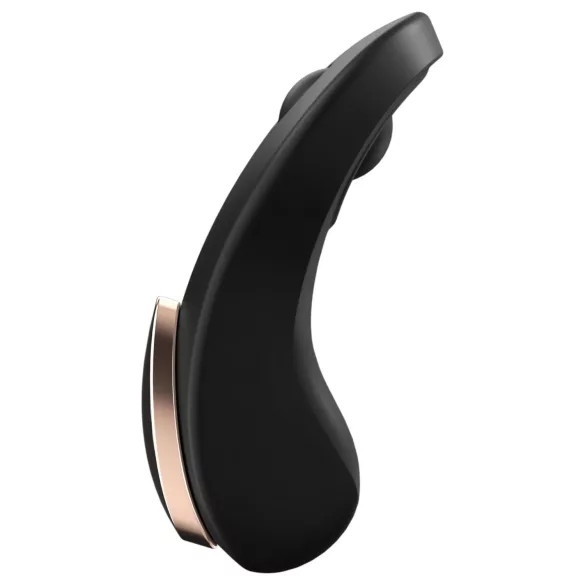 Satisfyer Little Secret - vibratore clitorideo smart impermeabile - nero