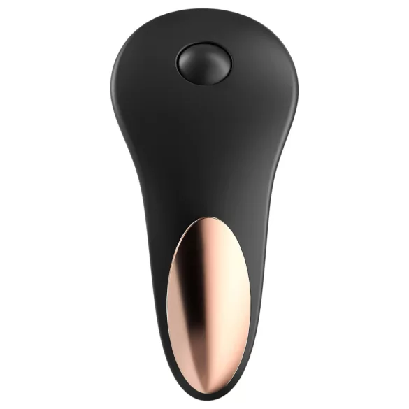 Satisfyer Little Secret - vibratore clitorideo smart impermeabile - nero