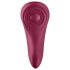 Satisfyer Sexy Secret - vibratore per slip smart impermeabile silicone rosso