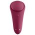 Satisfyer Sexy Secret - vibratore per slip smart impermeabile silicone rosso