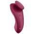 Satisfyer Sexy Secret - vibratore per slip smart impermeabile silicone rosso