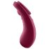 Satisfyer Sexy Secret - vibratore per slip smart impermeabile silicone rosso
