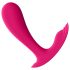 Satisfyer Top Secret - vibratore doppio motore con app - silicone rosa